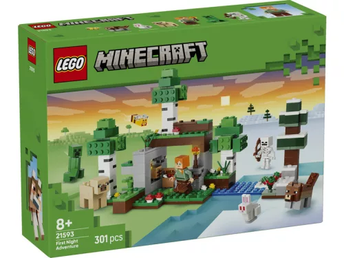 LEGO Minecraft 21593 Az első éjszaka kalandjai