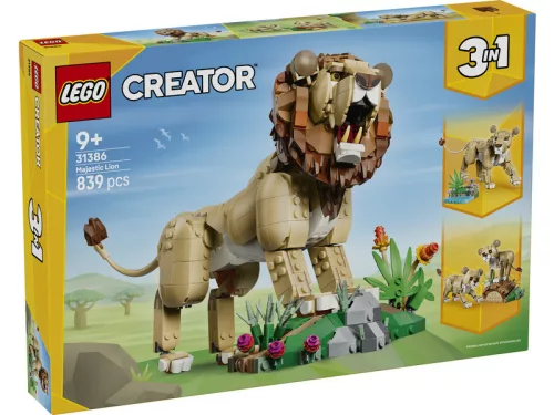 LEGO Creator 31386 Vadállatok: Fenséges oroszlán