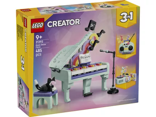 LEGO Creator 31392 Zenés dekoráció cicával
