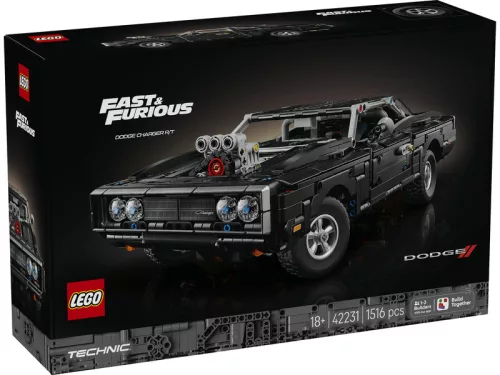LEGO Technic 42231 Fast and Furious Dodge Charger R /T autó