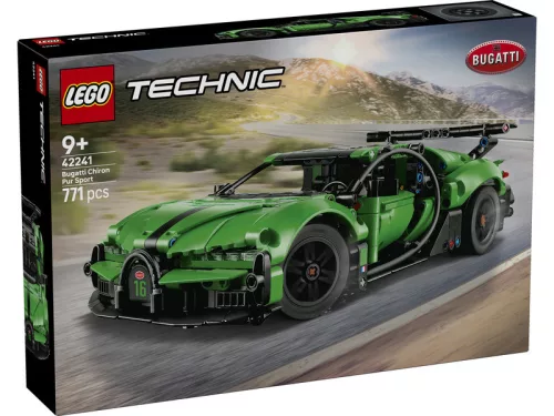 LEGO Technic 42241 Zöld Bugatti Chiron Pur Sport hiperautó
