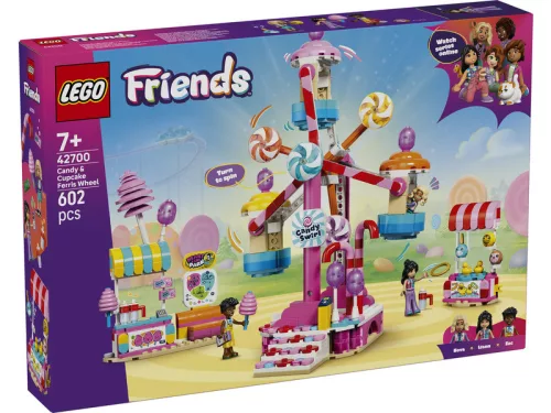 LEGO Friends 42700 Cukorkával és muffinnal díszített óriáskerék