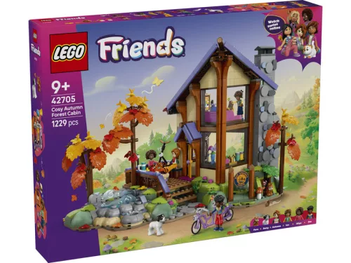 LEGO Friends 42705 Otthonos kabin az őszi erdőben