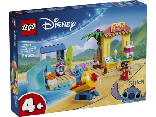 LEGO Disney Classic 43280 Lilo és Stitch tengerparti kalandja