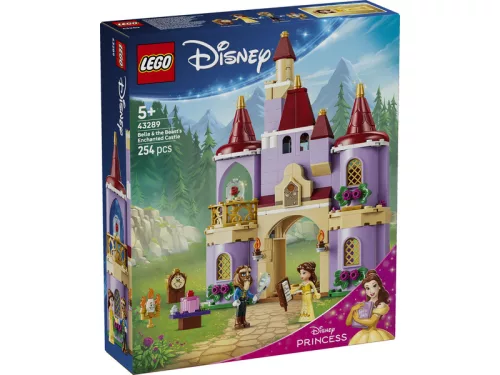 LEGO Disney Princess 43289 Belle és a Szörnyeteg varázslatos kastélya