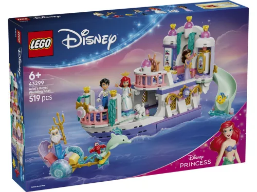 LEGO Disney Princess 43299 Ariel esküvői hajója