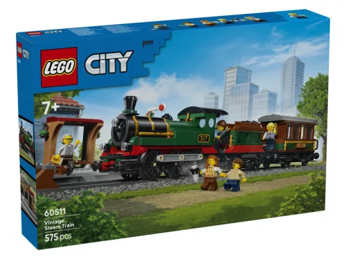 LEGO City Trains 60511 Nosztalgia gőzmozdony