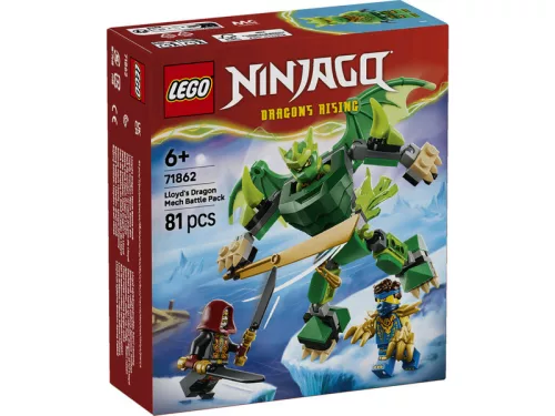 LEGO NINJAGO 71862 Lloyd sárkánypáncélja, harci csomag