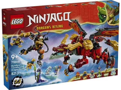 LEGO NINJAGO 71868 Wyldfyre átalakuló sárkányrobotja