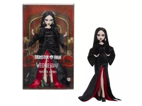 Monster High X Wednesday Morticia baba