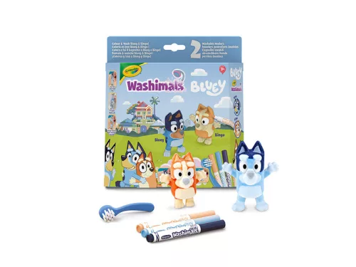 Crayola Washimals Bluey 2 db-os