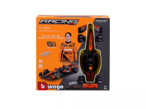 Bburago 1/24 F1 KIT versenyautó pilótával - McLaren/Piastri