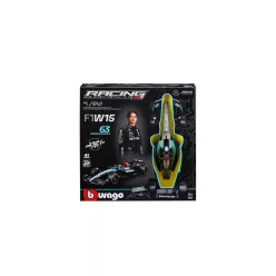   Bburago 1/24 F1 KIT versenyautó pilótával - Mercedes/Russel