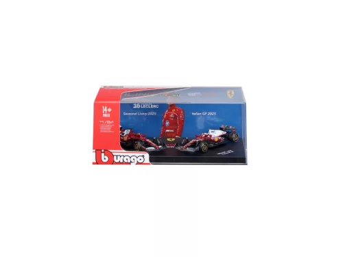 Bburago 1/64 F1 versenyautó - Ferrari F1 2 db-os/Lecrelc