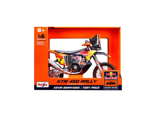 Maisto Motor 1/6 Red Bull KTM 450 Rally Dakar 2024