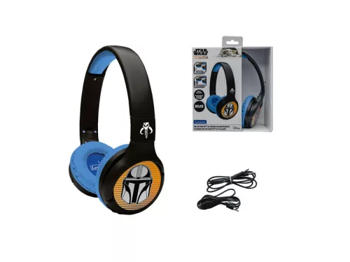Mandalorian 2 az 1-ben on-ear BluetoothŽ és vezetékes fejhallgató hangerőkorlátozással