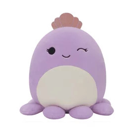 Squishmallows: Violet a lila polip koronával 20cm