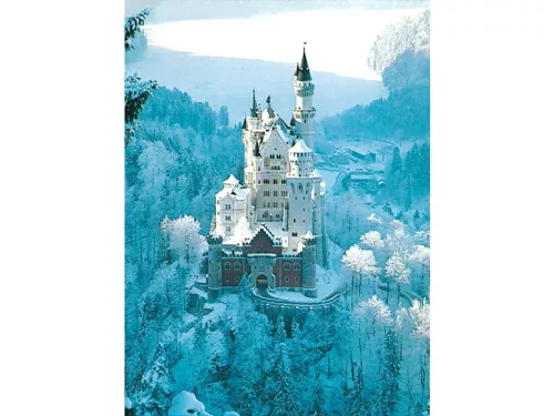 Ravensburger Puzzle 1 500 db - Neuschwanstein