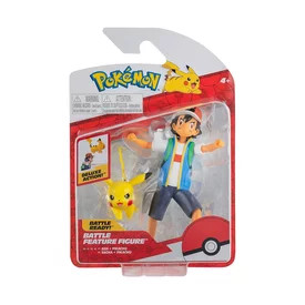 Pokemon 2db-os figura - Ash & Pikachu