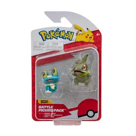 Pokemon 2 db-os Mini figura Axew & Froakie