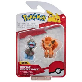 Pokemon 2 db-os Mini figura Vulpix & Deino