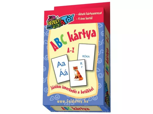 ABC oktatókártya