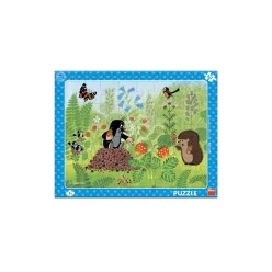 Puzzle 40 db - Kisvakond és az eperszemek