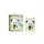 Pandás squishy füzet 128 oldalas