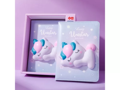 Unikornisos mini squishy füzet