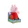 Peppa Malac: Peppa piros ruhában plüssfigura hangeffekttel