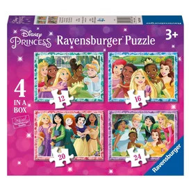 Puzzle 4in1 db - Disney Hercegnők 23