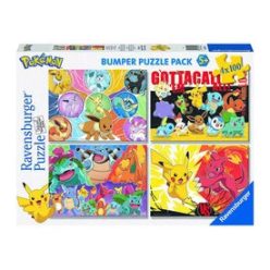 Puzzle 4x100 db - Pokemon