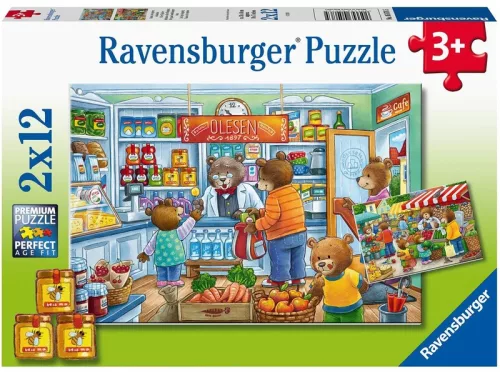 Ravensburger Puzzle 2x12 db - A boltban