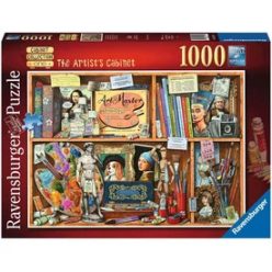 Ravensburger: Puzzle 1000 db - A művész szekrénye