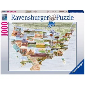 Ravensburger: Észak-Amerika 1000 darabos puzzle