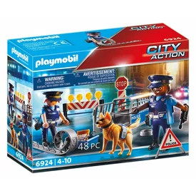 Playmobil: Rendőrségi útlezárás