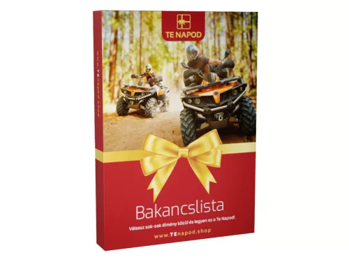 Te Napod élménydoboz - Bakancslista