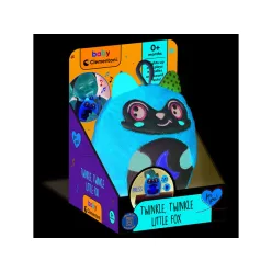 Baby Clementoni Ragyogj kis plüss - róka