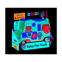 Baby Clementoni Montessori Tűzoltó autó