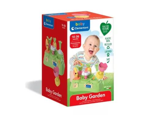 Baby Clementoni Én kiskertem, formabeillesztő