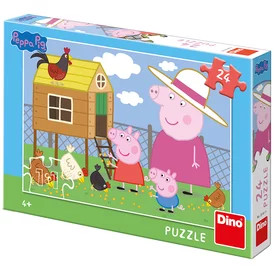 Dino Puzzle 24 db - Peppa malac