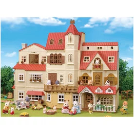 Sylvanian Families Piros tetős emeletes ház