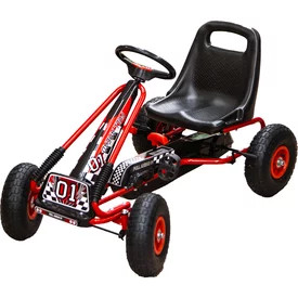 Pedálos gokart - 30 kg, piros