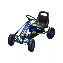 Pedálos gokart - 30 kg, kék