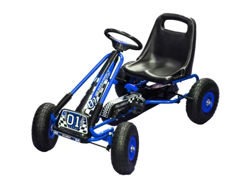 Pedálos gokart - 30 kg, kék