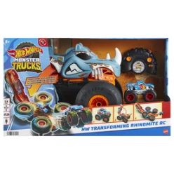   Hot wheels Monster trucks távirányítós átalakítható Rhinomite