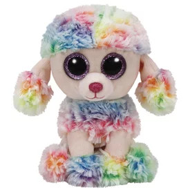 TY: Beanie Boos RAINBOW színes pudli 15cm