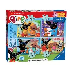   Ravensburger Puzzle 2 /3 /4 /5 db - Bing nyuszi első kirakóm