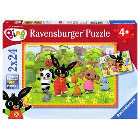 Puzzle 2x24 db - Bing és barátai