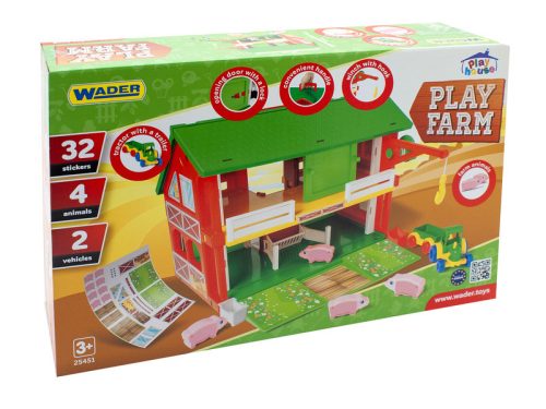 Wader 2 szintes farm ház állatokkal